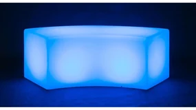 LED svietiaci taburet, 42 x 120 x 44 cm
