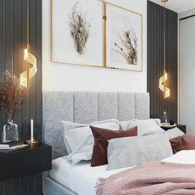 Toolight Toolight, LED závesné svietidlo, 12W, 4000K, 4500lm, G121-CP, zlatá, OSW-02601