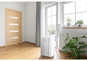 Sencor - Inteligentná mobilná klimatizácia 3v1 1450W/230V 12000 BTU Wi-Fi biela + DO
