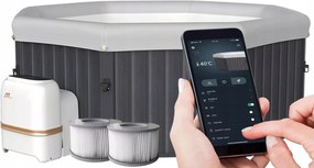 Nafukovacie Spa Bazén S Hydromasážou Vodné Biče Veľké Tuscany Eco Wifi 6os