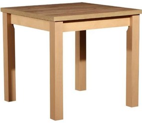 Jedálenský stôl ST44 80x80 dub wotan