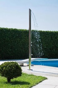Exkluzívna záhradná sprcha k bazénu s oplachom na nohy AQUA