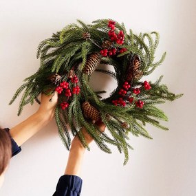 Veniec LARCH červený 715242