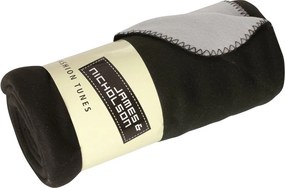 Daiber Fleece deka 150x170 cm JN952 - Čierna / strieborná | 150 x 170 cm