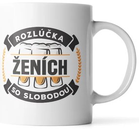 Sablio Hrnček Rozlúčka so slobodou ženícha - 330 ml - standard