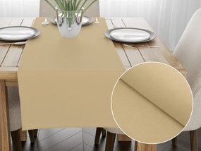 Biante Dekoračný behúň na stôl BKU-107 Pieskovo béžový 20x180 cm