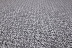 Vopi koberce Metrážny koberec Toledo šedé - neúčtujeme odrezky z role! - Bez obšitia cm