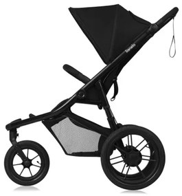 Lionelo - Športový kočík AZURA čierna