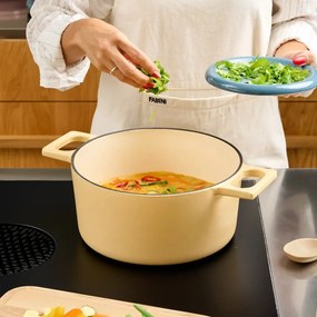 Liatinový kastról s pokrievkou na indukčný varič 5,5 l Mattia 3.0 – FABINI