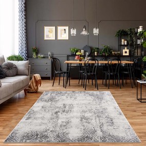Dekorstudio Moderný koberec NOA - vzor 9318 sivý Rozmer koberca: 80x300cm