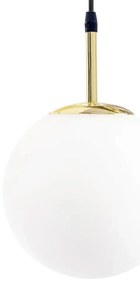 Toolight - Závesné svietidlo zo skla Gold APP653-1W, zlatá, OSW-08199