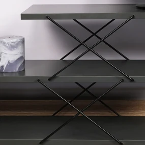 TV stolík Zigzag Anthracite
