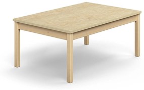 Stôl DECIBEL, 1200x800x530 mm, akustické linoleum - béžová