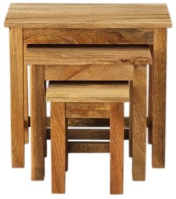 furniture-nabytek.cz - Odkladacie stolíky 3ks Hina