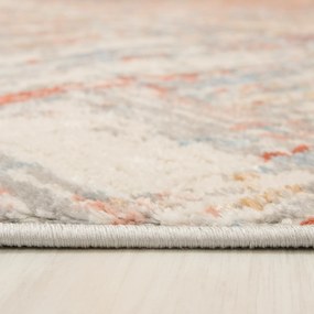 TA Koberec G505C BIELY/LOSOSOVÝ PORTLAND HIK Rozmer: 80x150 cm