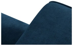 Modrá rohová pohovka do "U", ľavý roh Esther - Milo Casa