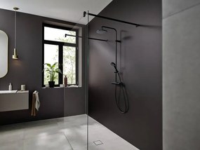 Hansgrohe Vernis Blend, Sprchový systém 200 1jet EcoSmart s termostatom, čierna matná, HAN-26089670