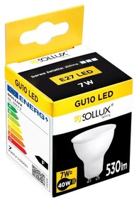 LED žiarovka GU10 4000k 7w 530lm