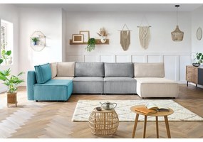 Menčestrová rohová pohovka (do tvaru "U"/variabilná) Nihad modular – Bobochic Paris