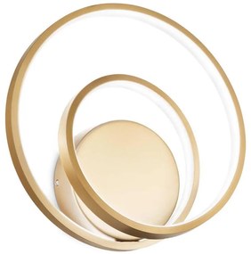 Ideal Lux - LED Nástenné svietidlo OZ LED/26W/230V CRI 90 zlatá