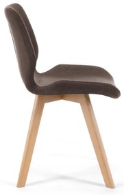 Set štyroch jedálenských stoličiek SJ.0159 hnedé