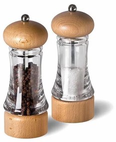 Cole&Mason Cole&Mason - Sada mlynčekov na soľ a korenie BASICS 2 ks buk 16 cm GG419