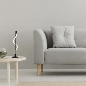 Searchlight EU57212BK - LED Stolná lampa MARILYN LED/8W/230V čierna