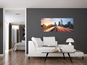 Obraz - Cesta veľkomesta (120x50 cm)
