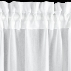 KRÁTKA ZÁCLONA NA PÁSKE FLOWERY 150X30 CM KVETY