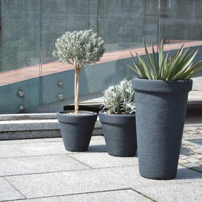 Květináč Yahir 63x40 cm antracitový