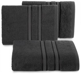 BAMBUSOVÝ UTERÁK MILA14 70X140 CM GRAFITOVÁ