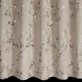 ZATEMŇOVACÍ ZÁVES NA PÁSKE SELENA 140X270 CM VZOROVANÁ