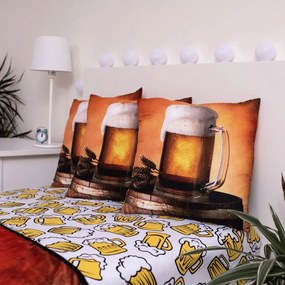 Dekoračný vankúš 40x40 cm Beer – Jerry Fabrics
