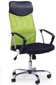 Halmar Kancelárska stolička VIRE, zeleno/čierne