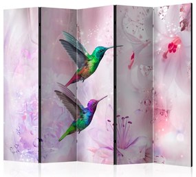 Artgeist Paraván - Colourful Hummingbirds II [Room Dividers]