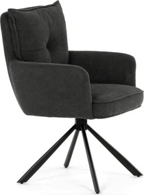 Jedálenská stolička sivá HC-X1128 GREY2