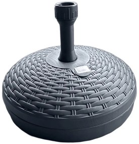 Podstavec pre slnečník PVC ratan 20L