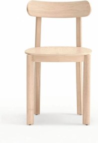 Jedálenská stolička v dekore jaseňa v prírodnej farbe Nara – Teulat