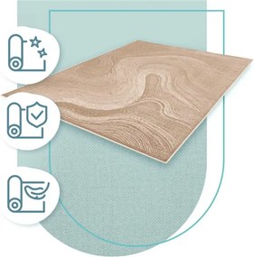 Koberec FD SENSI BRANCO tmavobéžový