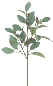 Umelá vetva Magnólia zeleno-sivá, 62 cm