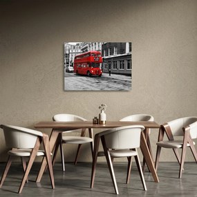 Obraz -Londýn s autobusom (70x50 cm)