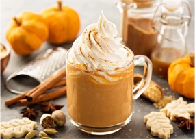 Obraz - Tekvicové latte (70x50 cm)