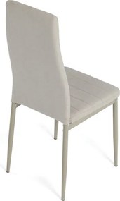Jedálenská stolička béžová DCL-V5031 BG2