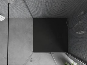Mexen Bert, SMC štvorcová sprchová vanička 90 x 90 cm, čierna, 4K709090