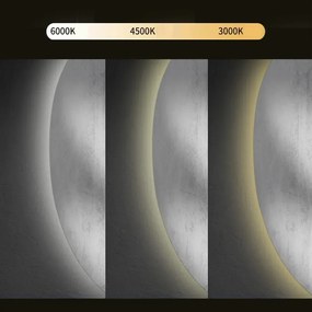 Rea Cloud B, LED kúpeľňové zrkadlo 100x70cm P11229, HOM-05502