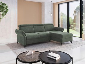 XXXLutz ROHOVÁ SEDAČKA, textil, tmavozelená Sit & More - Sedačky - 000144025810