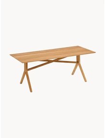 Ručne vyrobený záhradný stôl z tíkového dreva Loft
