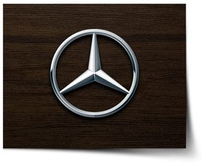 Sablio Plagát Logo 5 Drevo - 90x60 cm