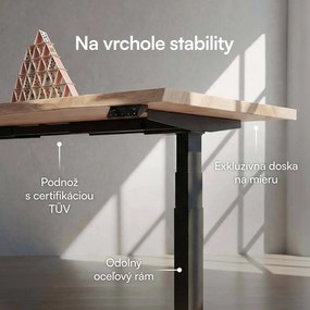 Liftor Expert výškovo nastaviteľný, elektricky polohovateľný stôl