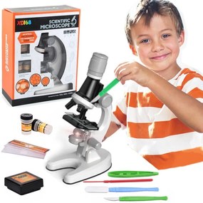 KZ1024 Detský LED mikroskop s príslušenstvom - Little Scientist 1200x